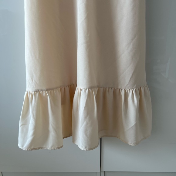 J.ING cream maxi dress with ruffles - Picture 4 of 4